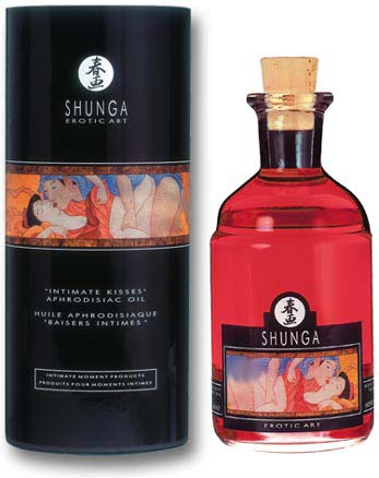 Huile De Massage Erotique Emotion De Framboise Par Shunga